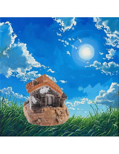 Paquete de 8 casas de campo en miniatura Beauy Girl