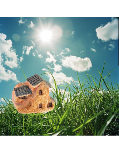 Paquete de 8 casas de campo en miniatura Beauy Girl