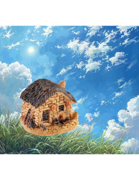 Paquete de 8 casas de campo en miniatura Beauy Girl