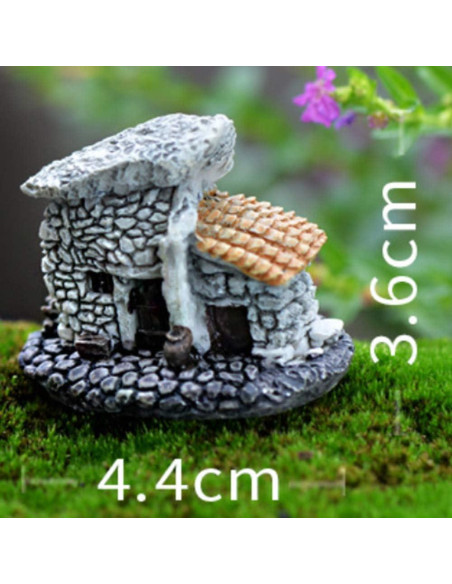 Paquete de 8 casas de campo en miniatura Beauy Girl