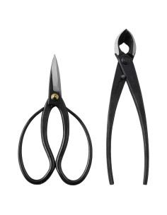 Juego de Herramientas de Bonsai Wazakura - Tijeras 180mm + Cortador 200mm