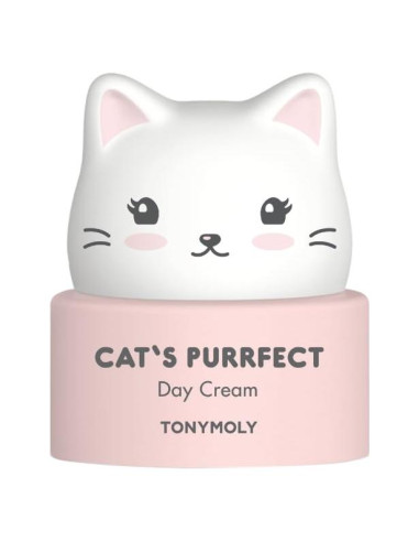 Crema Diurna Hidratante TonyMoly Gato 50g Suaviza y Calma