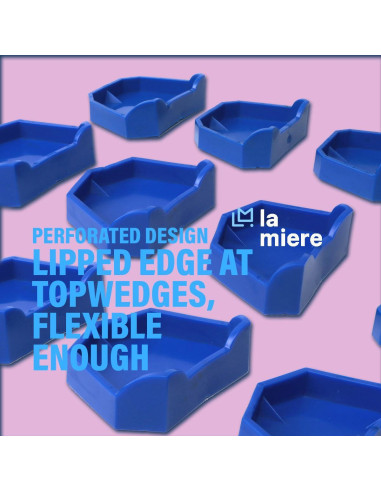 Kit de Bandejas de Impresión Dental LA MIERE 6 Pcs - Pequeño, Mediano, Grande