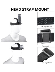 Kit de Accesorios para Cámara de Acción TANSUO 9 en 1 2