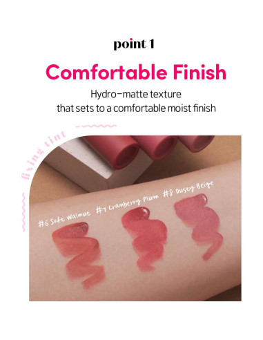 ETUDE Fixing Tint Brisa Coral 4g - Tinte Mate Impermeable