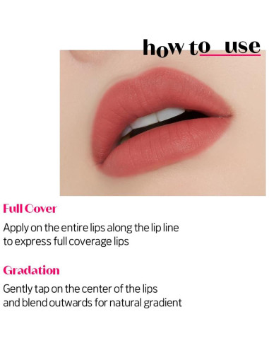 ETUDE Fixing Tint Brisa Coral 4g - Tinte Mate Impermeable