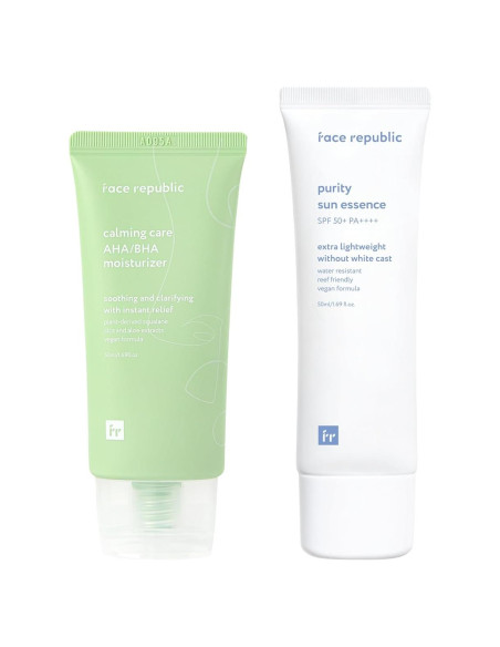 Face Republic Soothe & Protect - Hidratante AHA/BHA SPF 50+