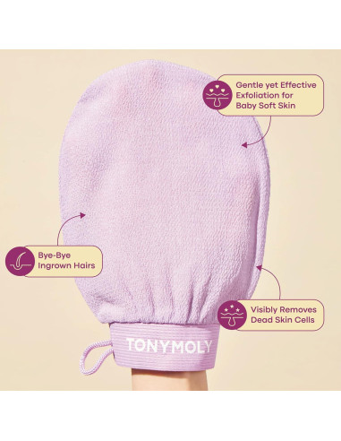 Guantes Exfoliantes Tonymoly Plum Bum - Paquete de 2