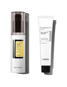 Rutina Nocturna COSRX - Crema Ojos Péptidos Caracol + Retinol 0.1%