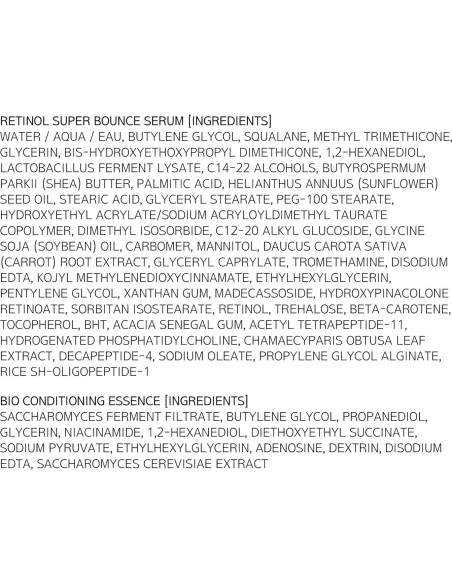 Paquete Doble Suero Retinol IOPE 4X1% + Esencia Bio-Condicionadora