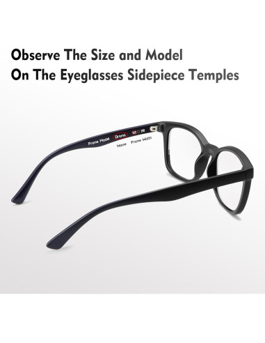 Lentes de Reemplazo LuxGo para Ray-Ban Meta RW4009 50MM