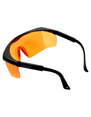 Gafas de Seguridad HQRP con Lentes Naranjas UV 99.9%