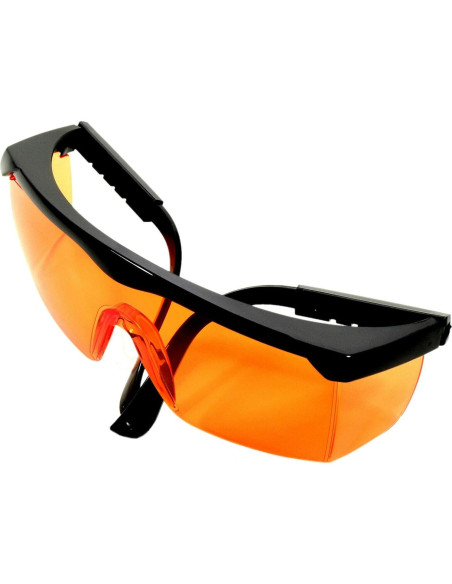 Gafas de Seguridad HQRP con Lentes Naranjas UV 99.9%