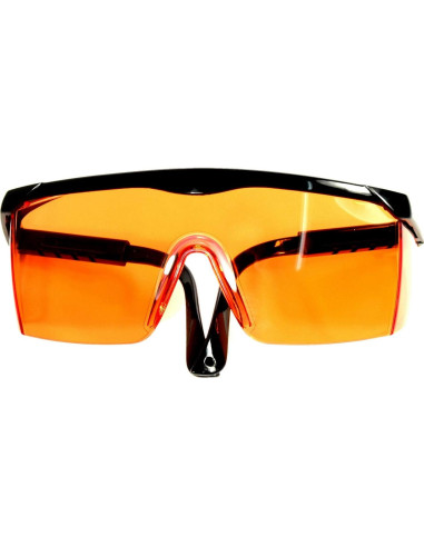 Gafas de Seguridad HQRP con Lentes Naranjas UV 99.9%