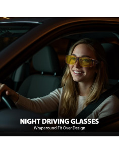 Gafas de Visión Nocturna VIEWBETTER Lentes Amarillos Polarizados 2