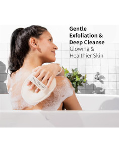 Esponja de Lufa Natural Egipcia XL 17.8x13.3cm 2 Piezas 2