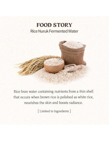 SKINFOOD Set de Limpieza Facial: Espuma de Arroz y Toallitas