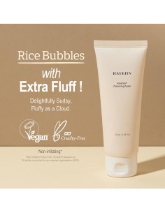 Espuma Limpiadora Facial HAYEJIN RiceFila 100 ml - Hidratante Vegano 2