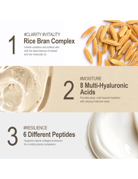 Espuma Limpiadora Facial HAYEJIN RiceFila 100 ml - Hidratante Vegano