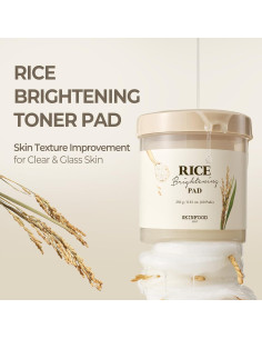 SKINFOOD Set de Limpieza y Tono - Espuma y Almohadillas de Arroz 2