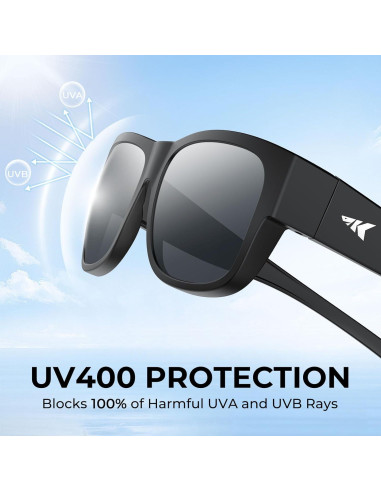 Gafas de Sol Polarizadas KastKing Chariton Ajustables Unisex