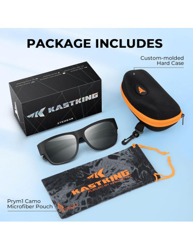 Gafas de Sol Polarizadas KastKing Chariton Ajustables Unisex