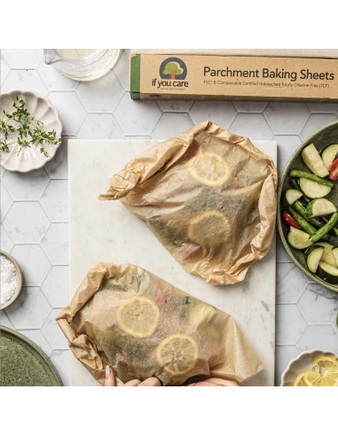 Hojas de Papel Pergamino If You Care - 288 Forros Pre-cortados