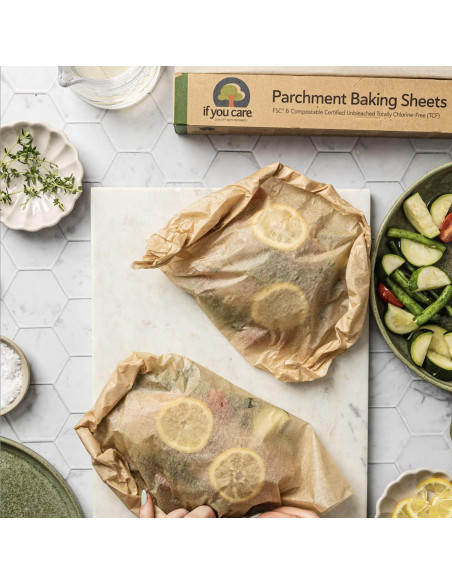 Hojas de Papel Pergamino If You Care - 288 Forros Pre-cortados