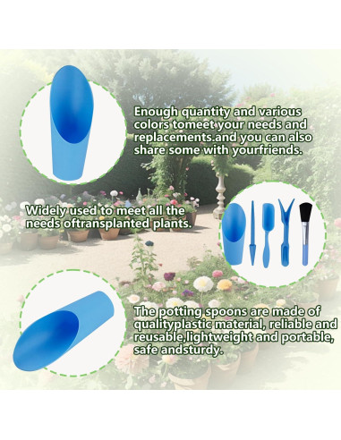 Juego de Herramientas de Jardín Mini 5 Piezas Abvsdu para Suculentas