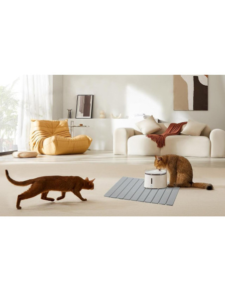 Alfombrilla de Secado de Platos de Piedra Kneejoys 61x39 cm Gris