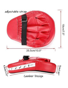 Mitones Curvados de Boxeo JACKGOLD - Almohadillas de Entrenamiento 2