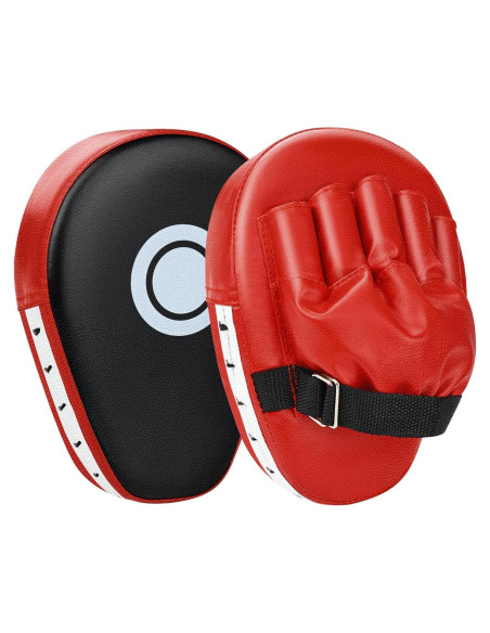 Mitones Curvados de Boxeo YORWHIN - Entrenamiento Unisex Rojo