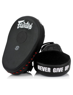 Mitones de Boxeo Fairtex FMV13 en Cuero Syntek Negro