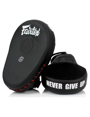 Mitones de Boxeo Fairtex FMV13 en Cuero Syntek Negro