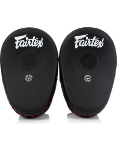 Mitones de Boxeo Fairtex FMV13 en Cuero Syntek Negro 2