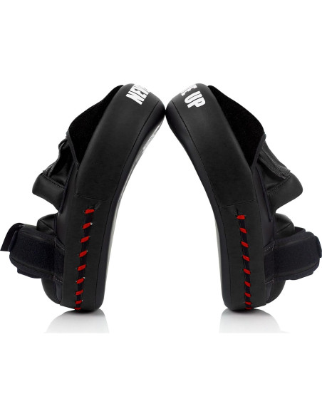 Mitones de Boxeo Fairtex FMV13 en Cuero Syntek Negro