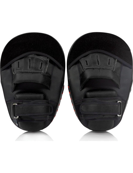 Mitones de Boxeo Fairtex FMV13 en Cuero Syntek Negro