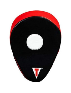 Guantes de Boxeo Title Boxing Icredi-Ball Cuero Negro/Rojo 24.13 cm 2