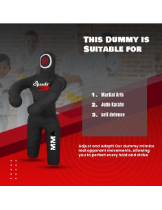 Muñeco de Grappling SPEEDO SPORTS 100 cm para MMA y Boxeo 2