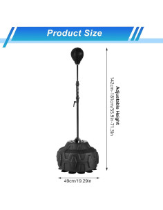 Bolsa de Reflexión para Boxeo Genérica Ajustable 142-183cm 2