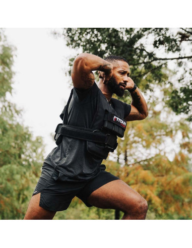 Chaleco de Pesas Ajustable Titan Fitness 9 kg Ergonomico