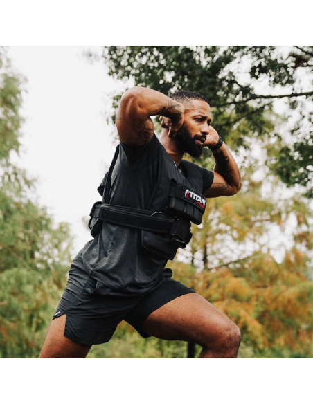 Chaleco de Pesas Ajustable Titan Fitness 9 kg Ergonomico