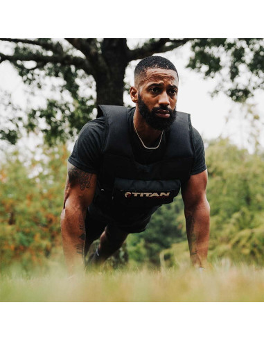 Chaleco de Pesas Ajustable Titan Fitness 9 kg Ergonomico