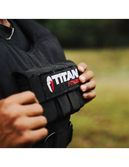 Chaleco de Pesas Ajustable Titan Fitness 9 kg Ergonomico