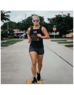 Chaleco con Peso para Mujer Unbrokenshop 6.8kg Nylon Negro 2