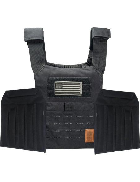 Chaleco con Peso para Mujer Unbrokenshop 6.8kg Nylon Negro