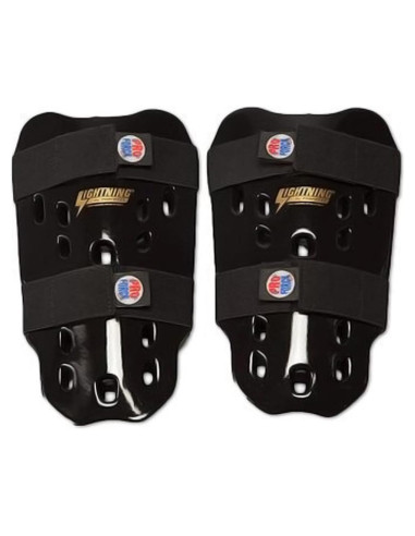 Protectores de Espinilla ProForce para Niños - Negro - 29.21 cm