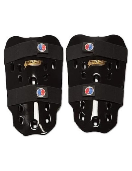 Protectores de Espinilla ProForce para Niños - Negro - 29.21 cm