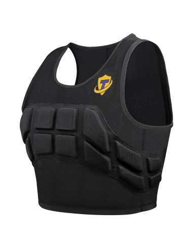 Chaleco de Compresión Acolchado TUOY para Mujeres - Protección Pecho y Costillas