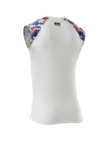 Camiseta de Compresión con Protector de Pecho McDavid Grande Camo